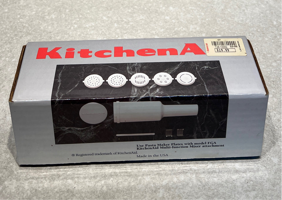 Kitchen Aid Pasta Maker Plates