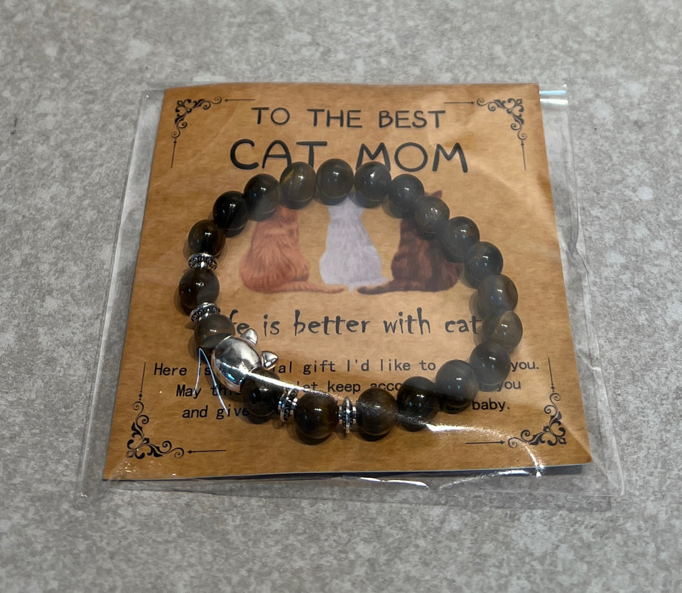 Cat Mom Bracelet