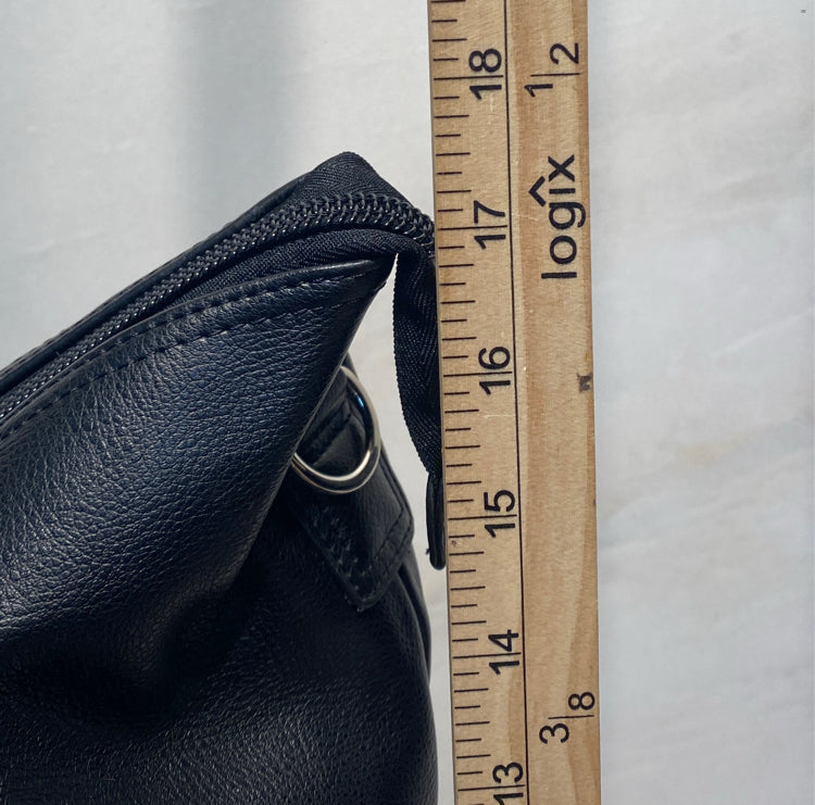 JM Wheeled Leater Duffle