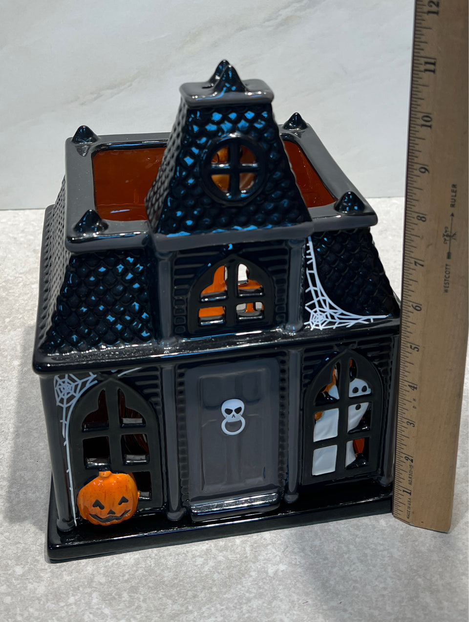 Slatkin Haunted House Candleholder