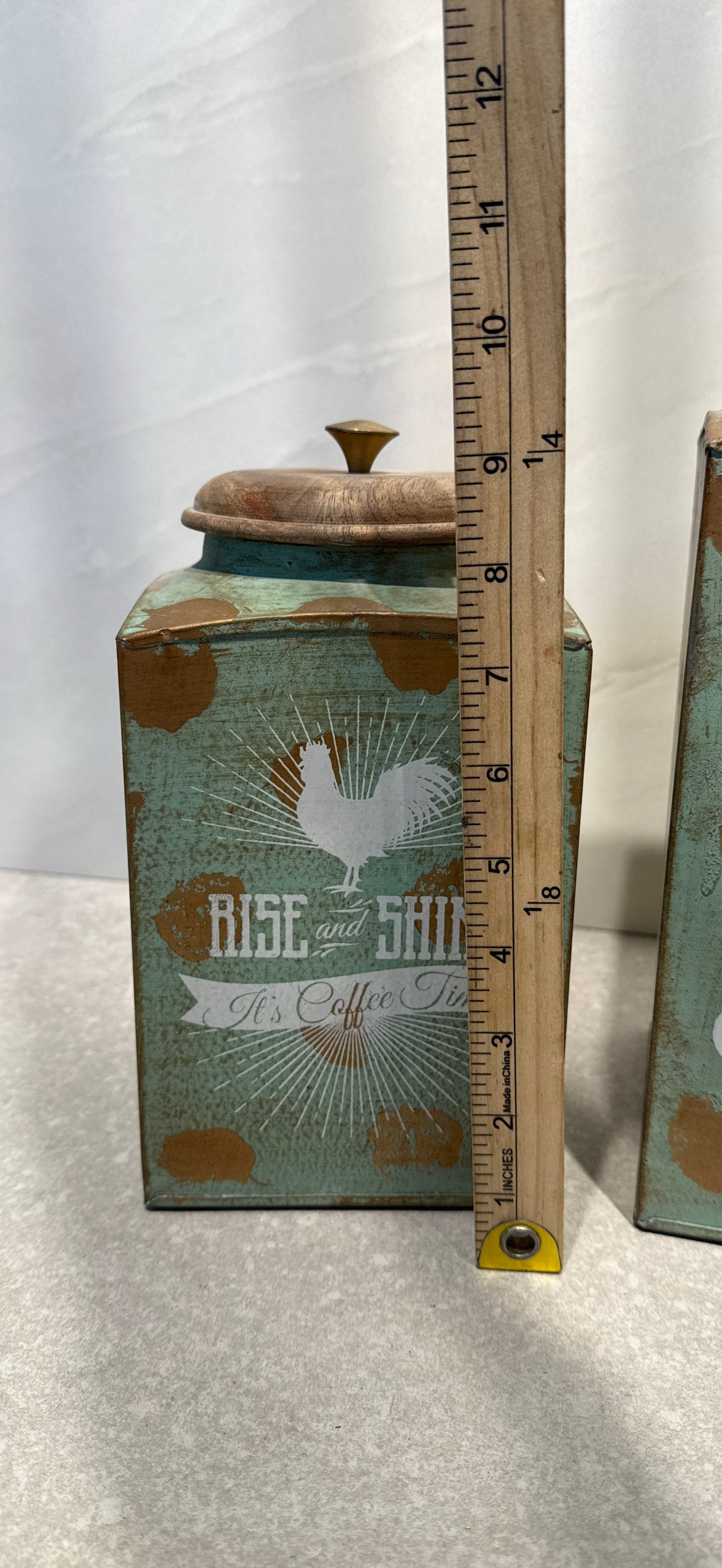 Set of 3 Covered Canisters