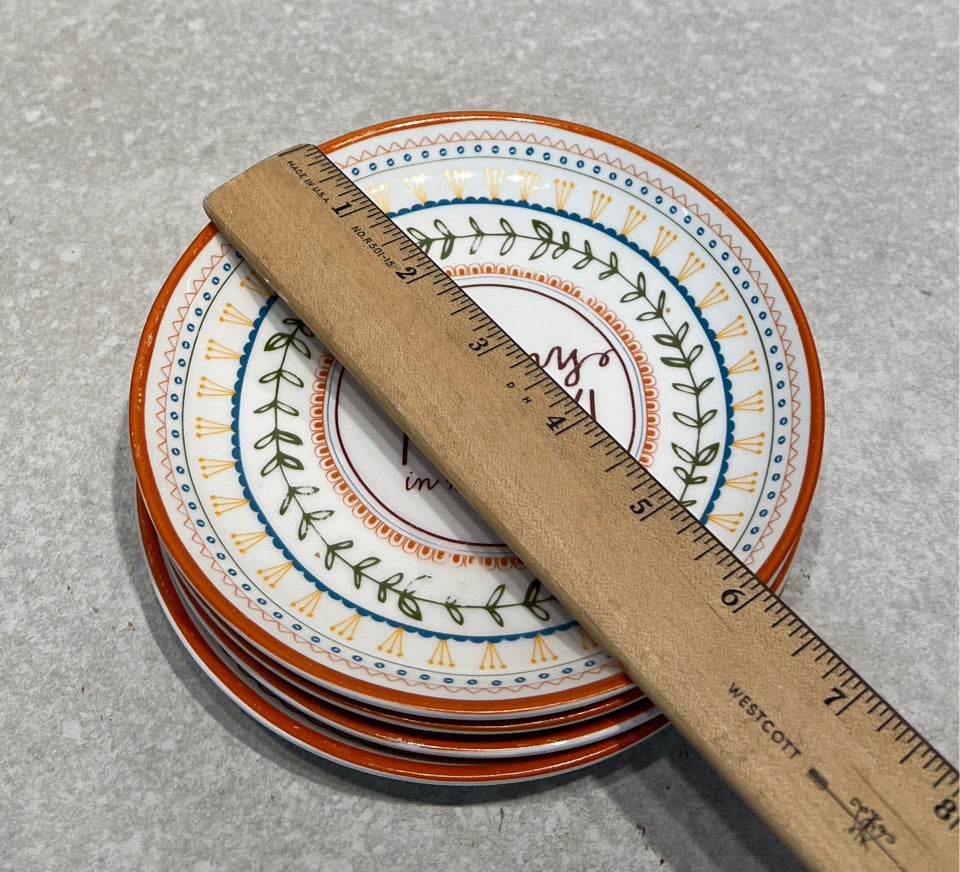 Set of 4 Plates