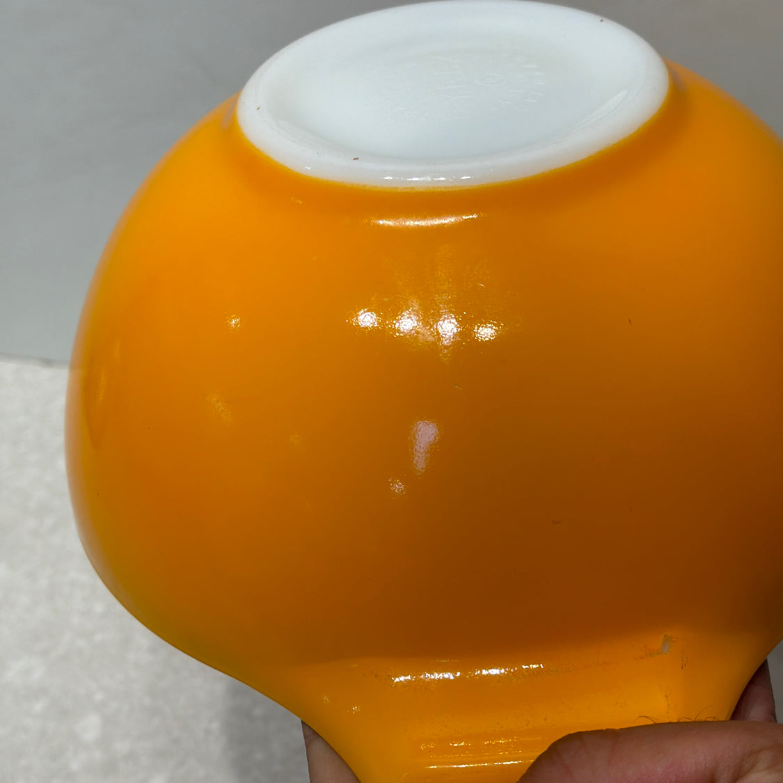 Orange Pyrex Bowl 442