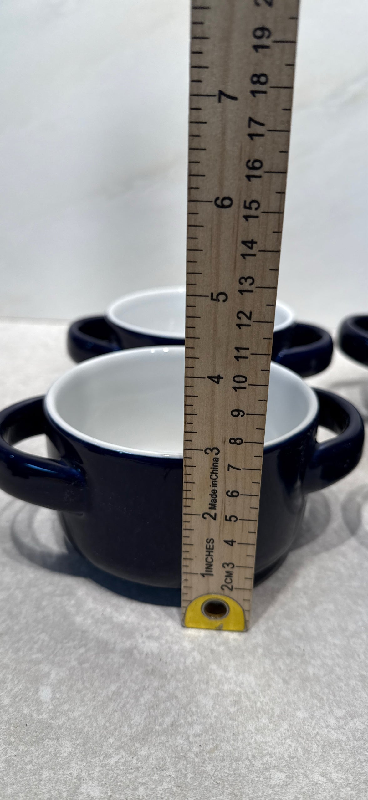 Set of 4 Handled Bowls
