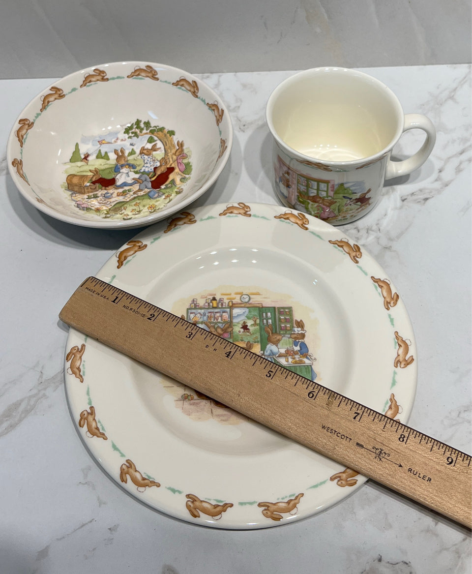 Royal Doulton 3-Piece Bunnykins Set