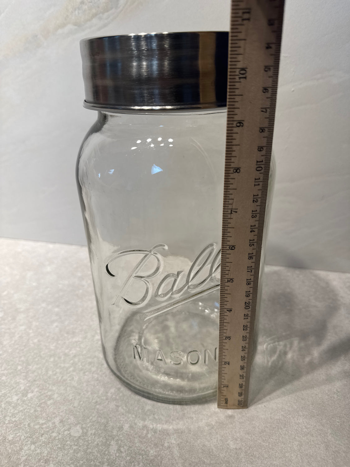 Covered Ball Jar