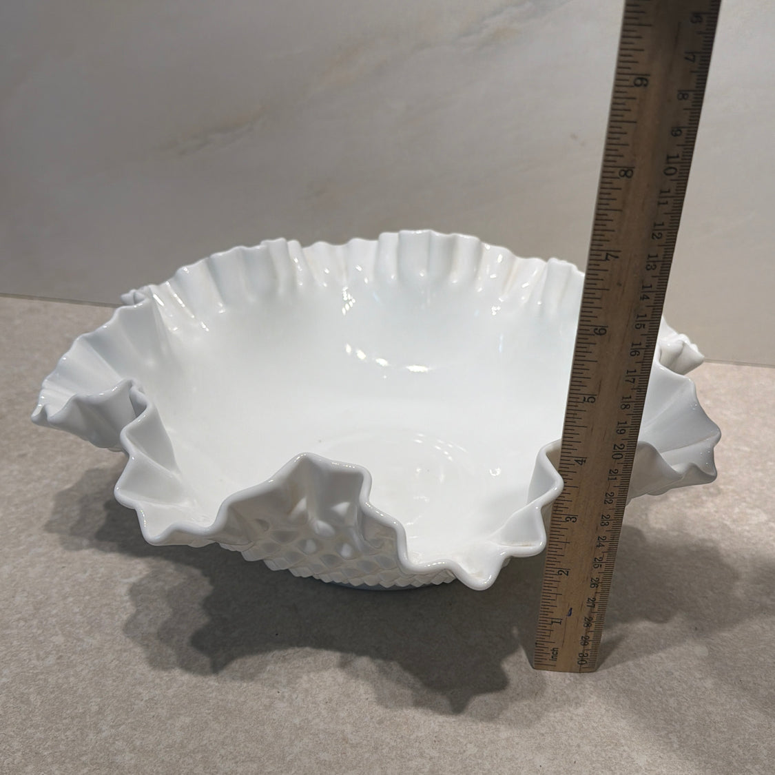 Fenton Milkglass Bowl