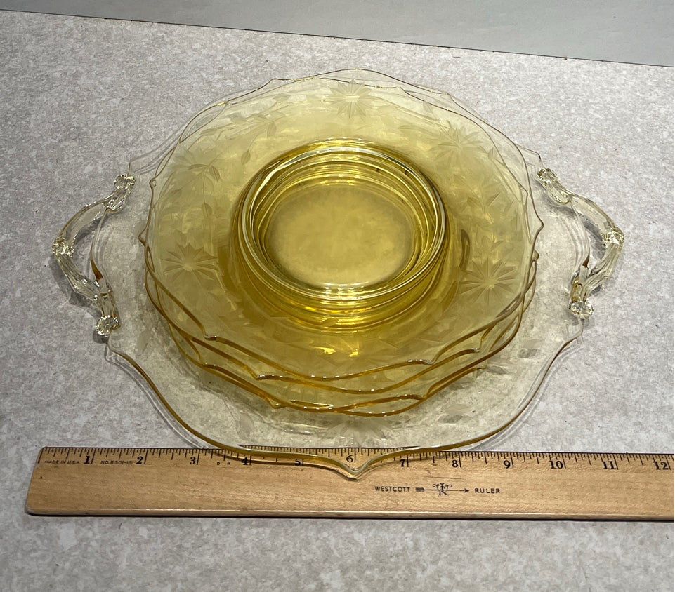 Set of 5 Plates