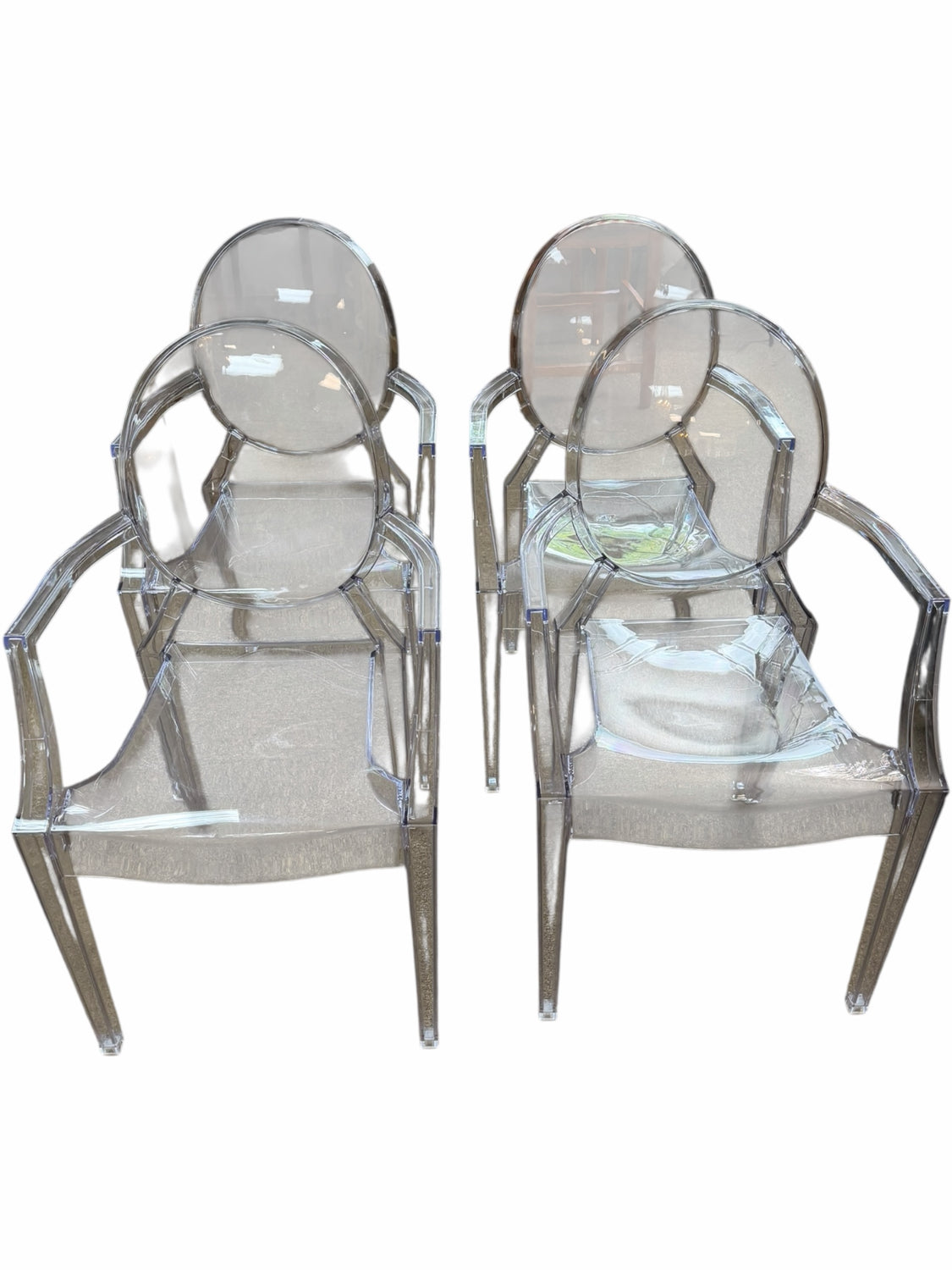 Set of 4 Ghost Chairs