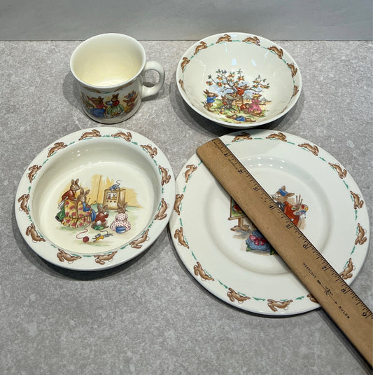4 Piece Bunnykins Set