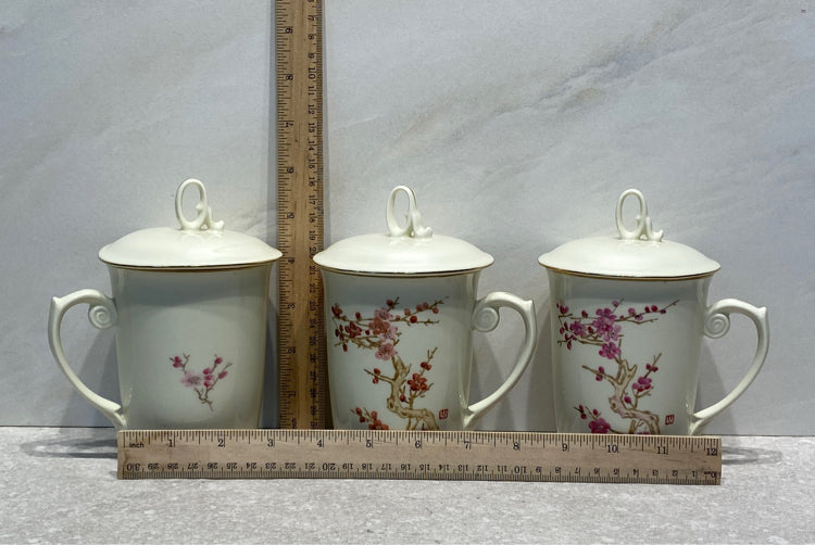 Set of 3 Covered Mugs