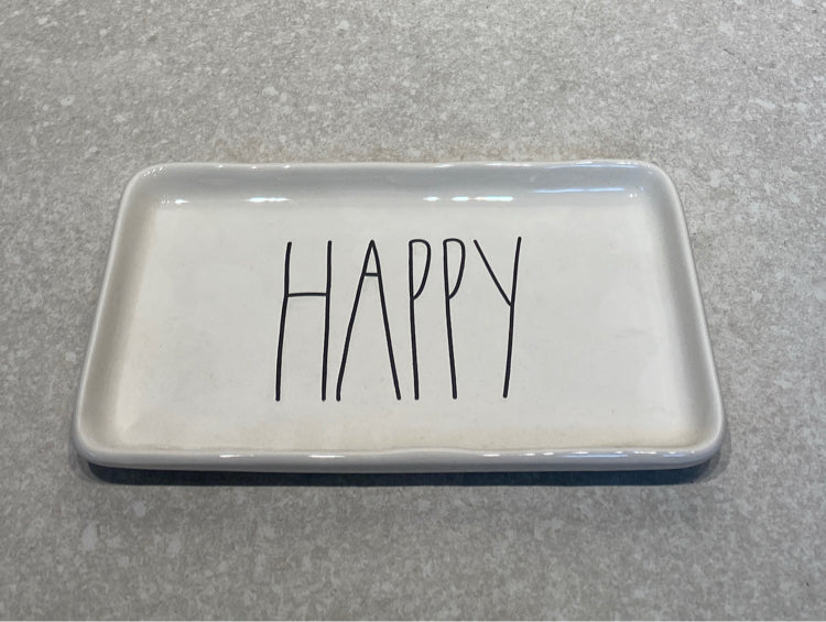 Rae Dunn Happy Tray