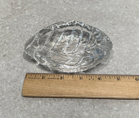 Glass Leaf Dish