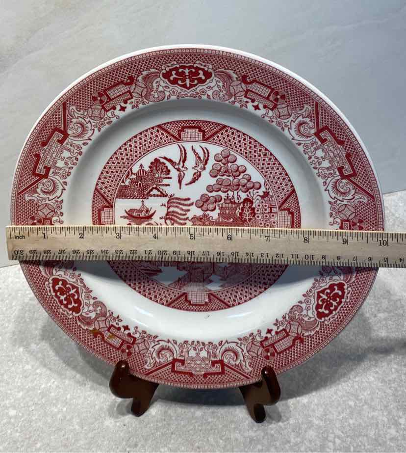Set of 6 Willow Plates