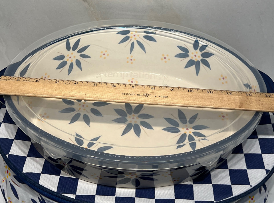 Temptations Covered Bowl With Bag