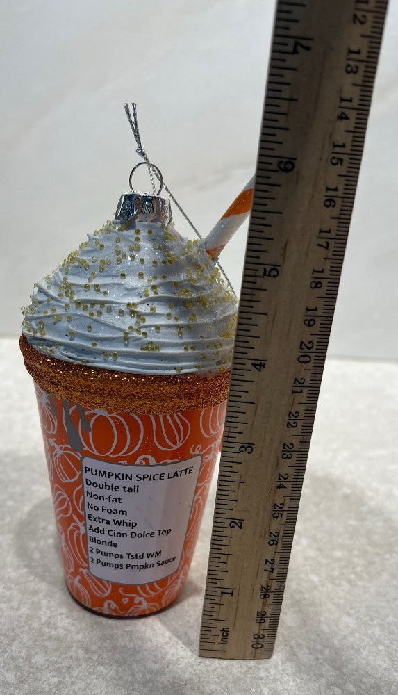 Pumpkin Latte Ornament