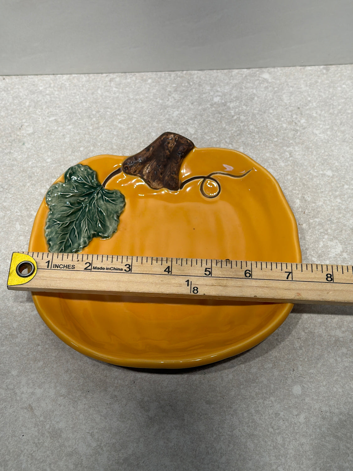 Williams Sonoma Pumpkin Plate