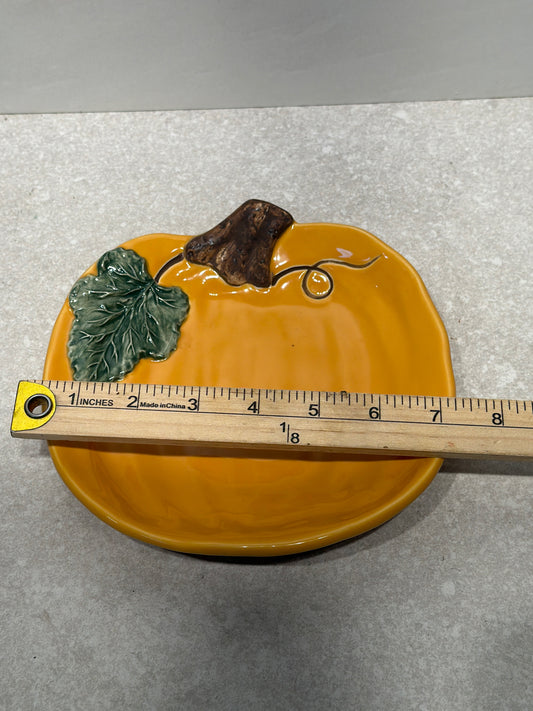 Williams Sonoma Pumpkin Plate