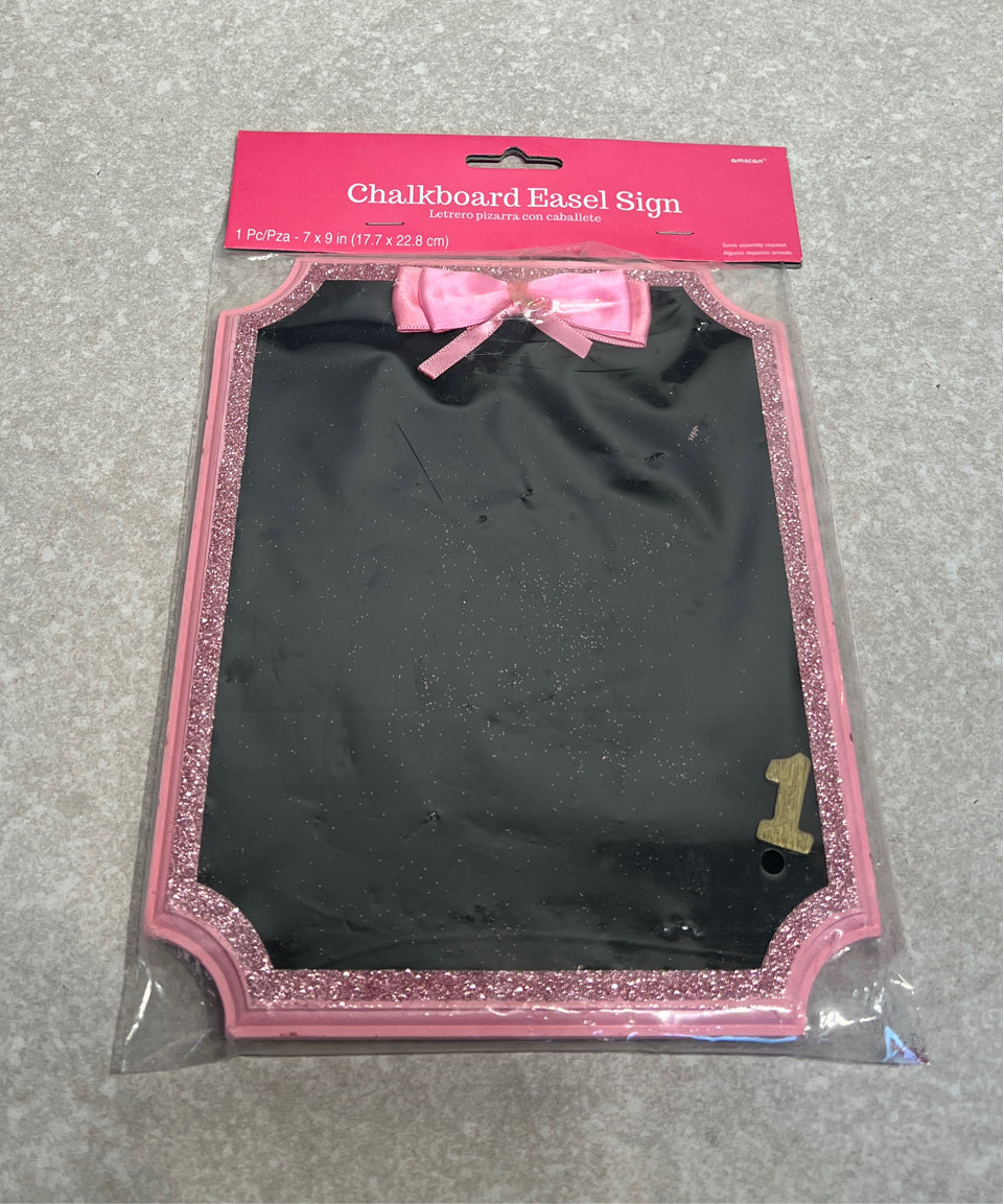 Chalkboard Easel Sign
