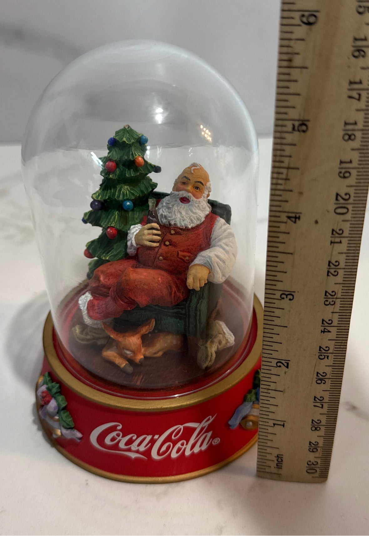Frianklin Mint Coca Cola Santa