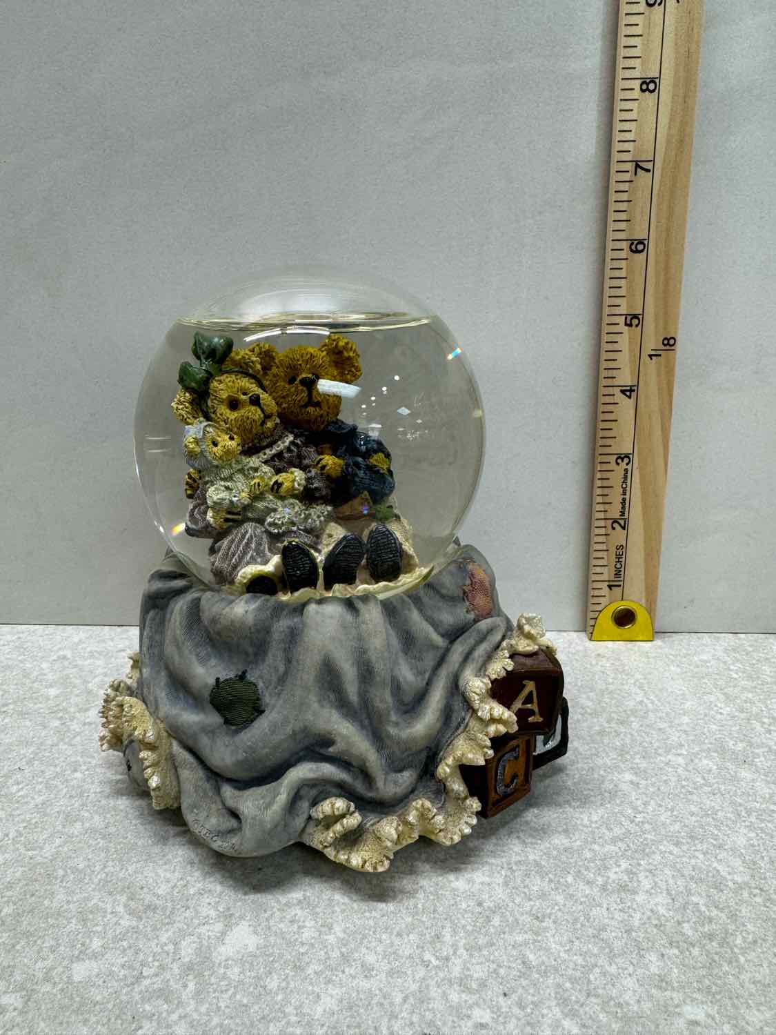 Music Box Snow Globe