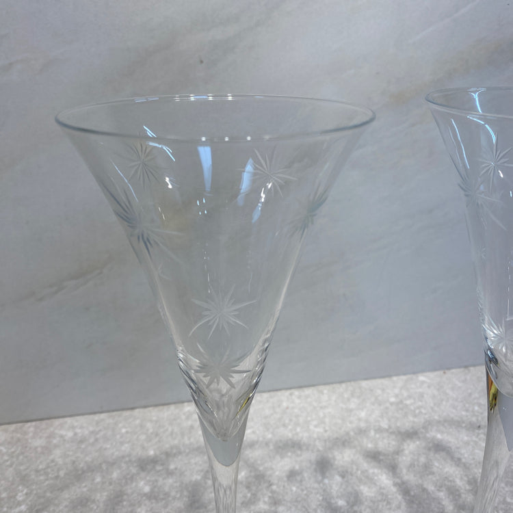 Set of 2 Waterford Glasses