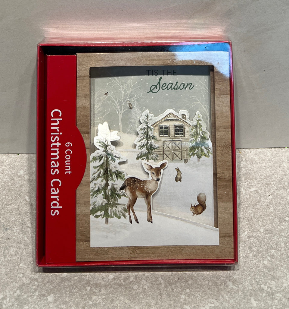 Set of 6 Pop Up Cards