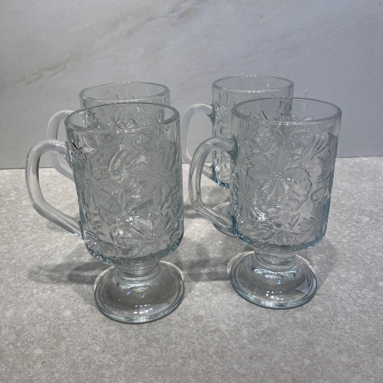 Set of 4 Princess House Mugs