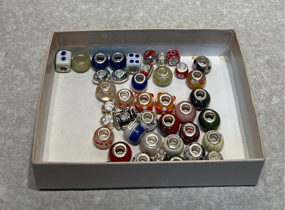 Lot of Sterling Beads