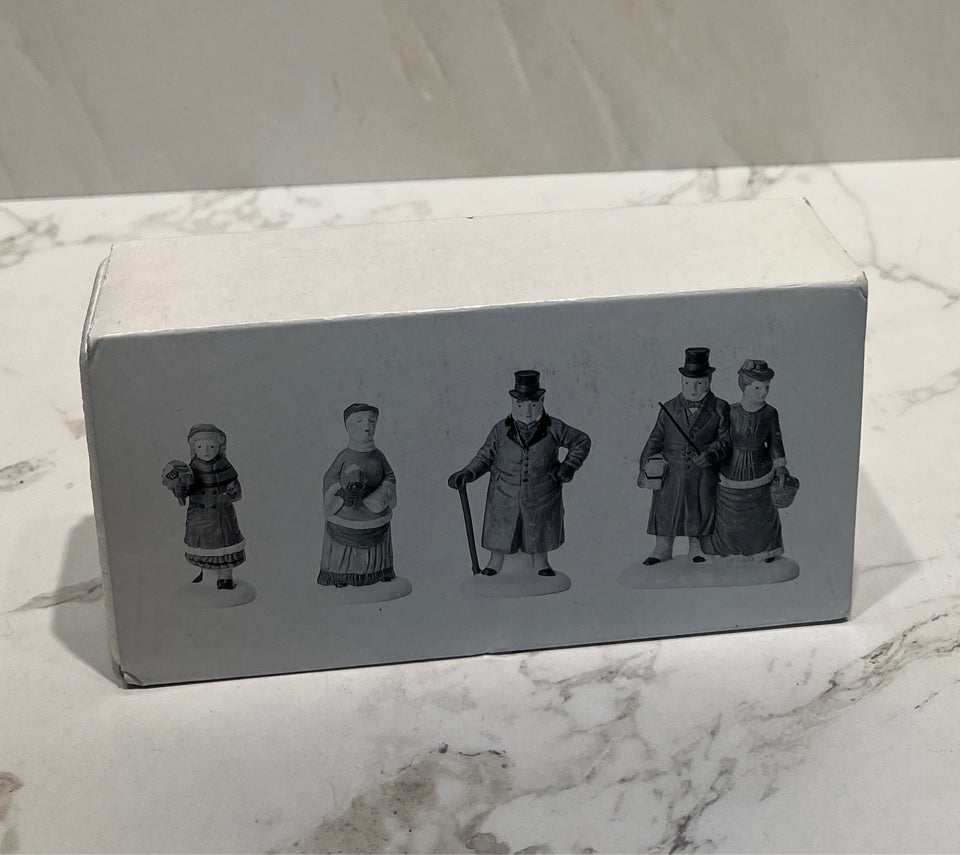 Dept. 56 CHlesea Lane Shoppers