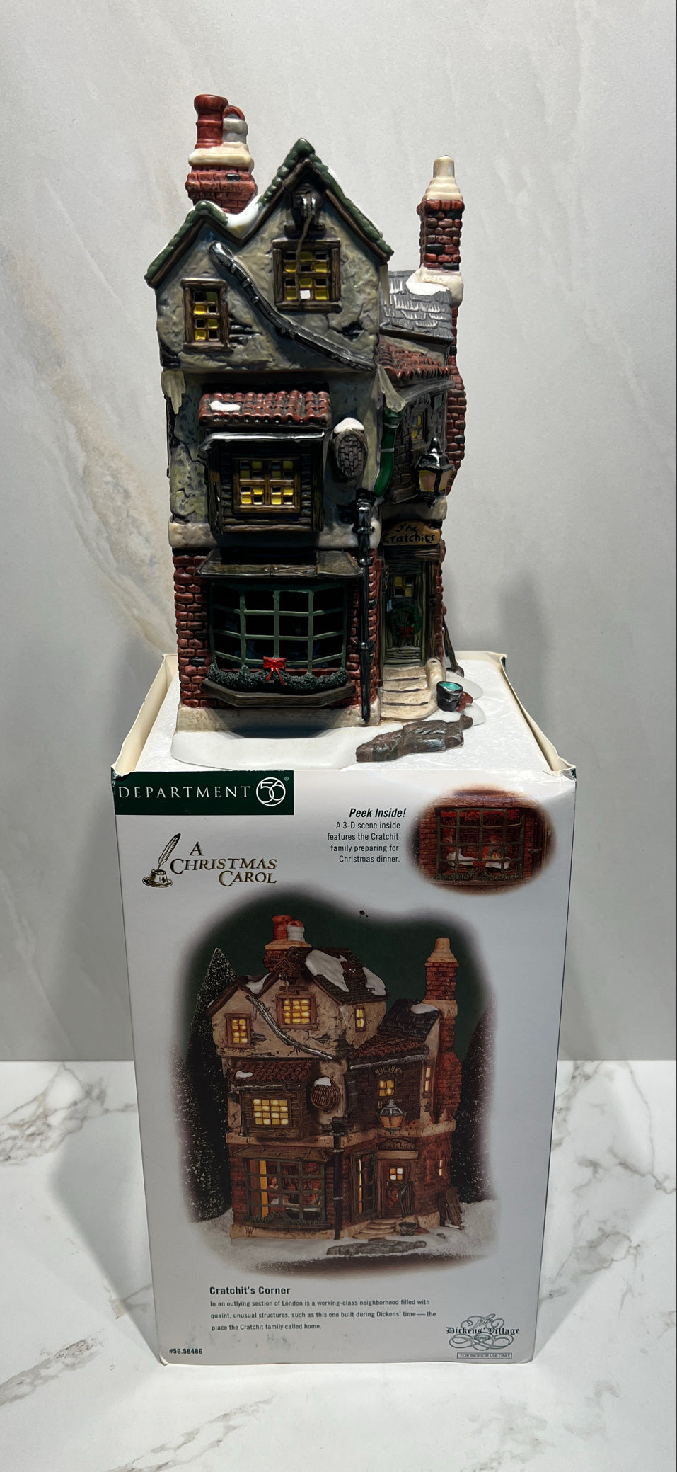 Dept. 56 Cratchit's Corner
