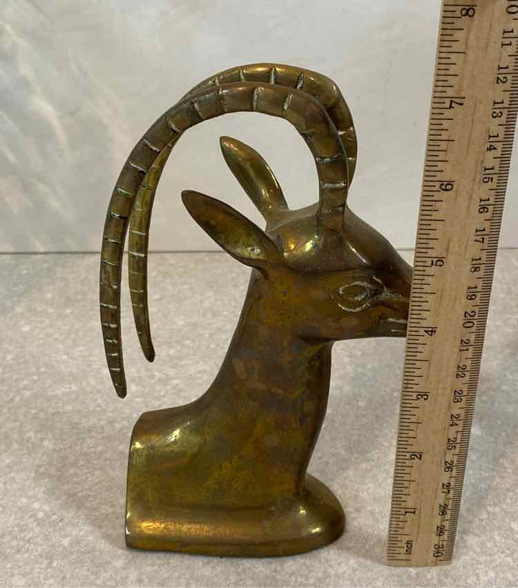 Pair Ram Head Bookends