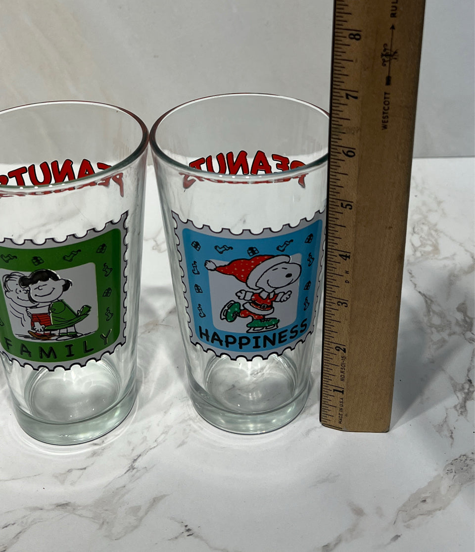 Set of 3 Peanuts Glasses