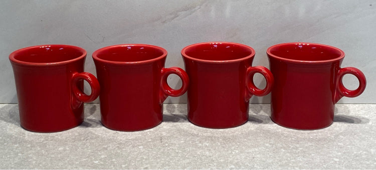 Set of 4 Fiesta Mugs