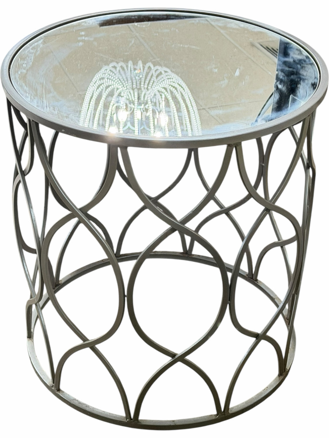Mirrored Top Table