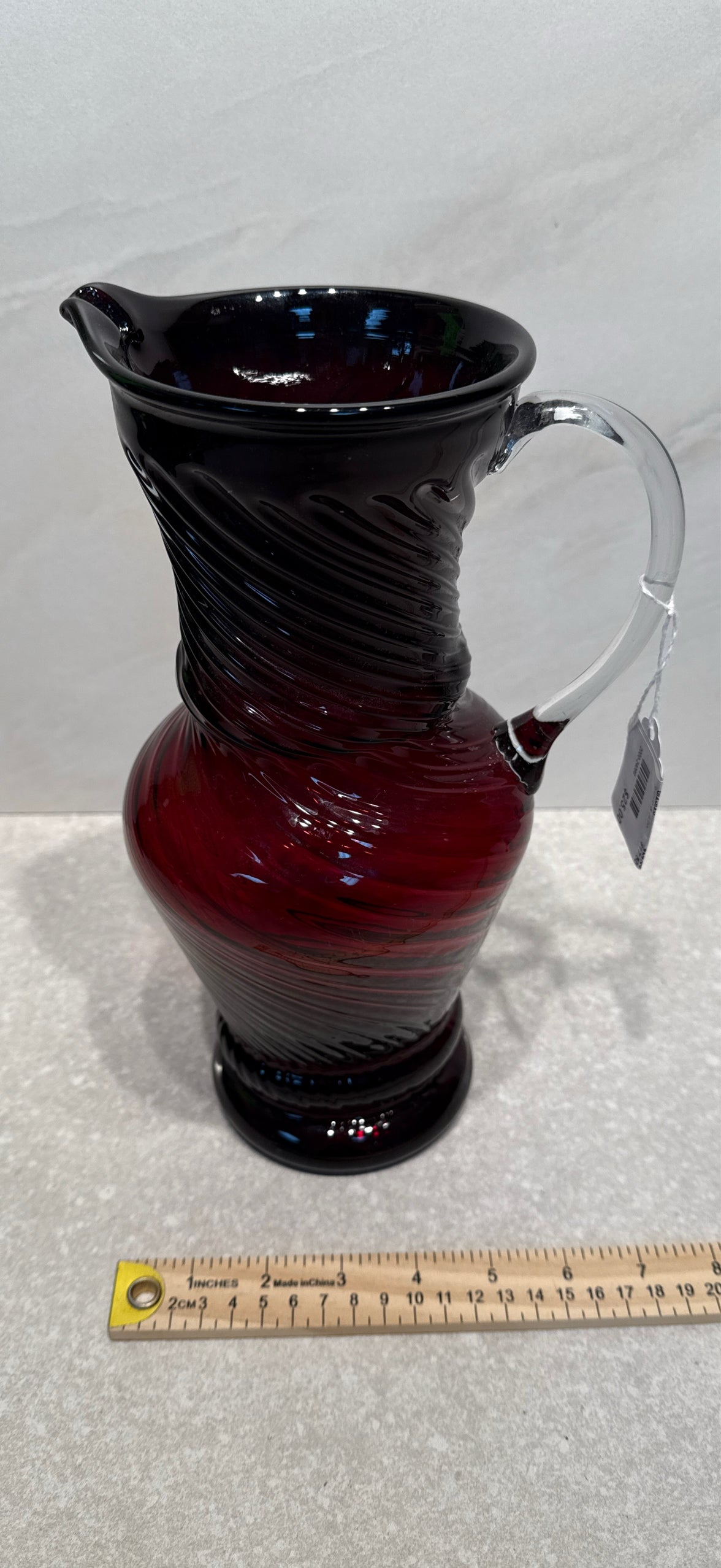 Handblown Pitcher