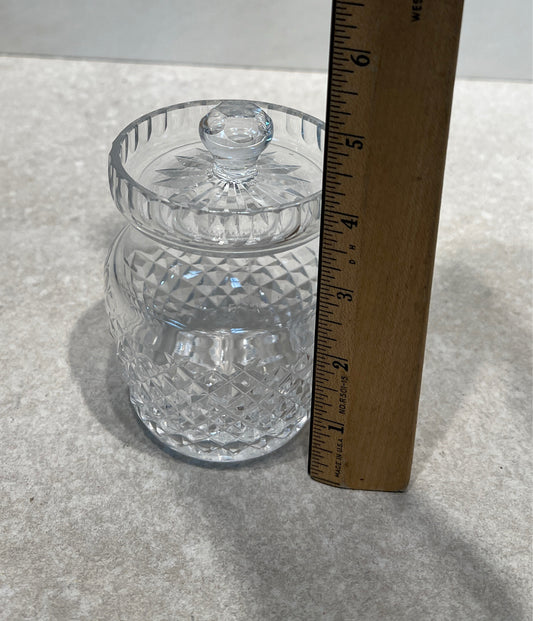 Waterford Covered Jar