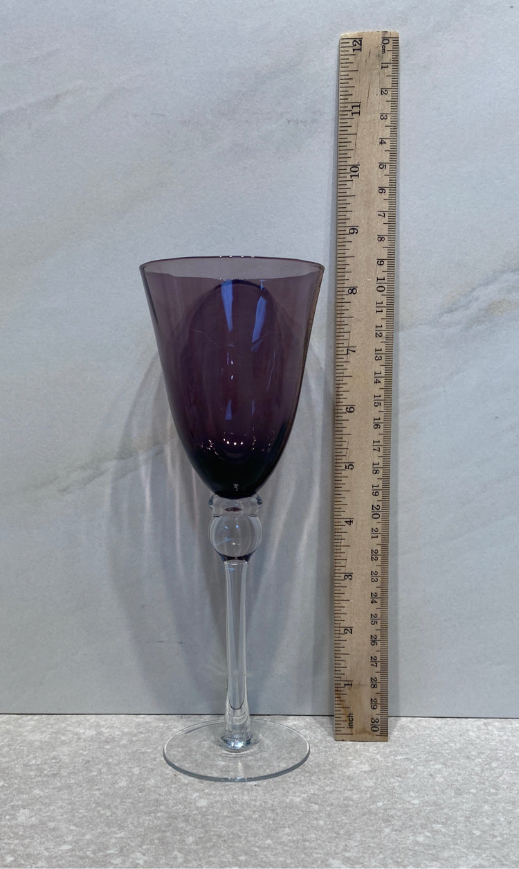 Set of 3 Purple Glasses