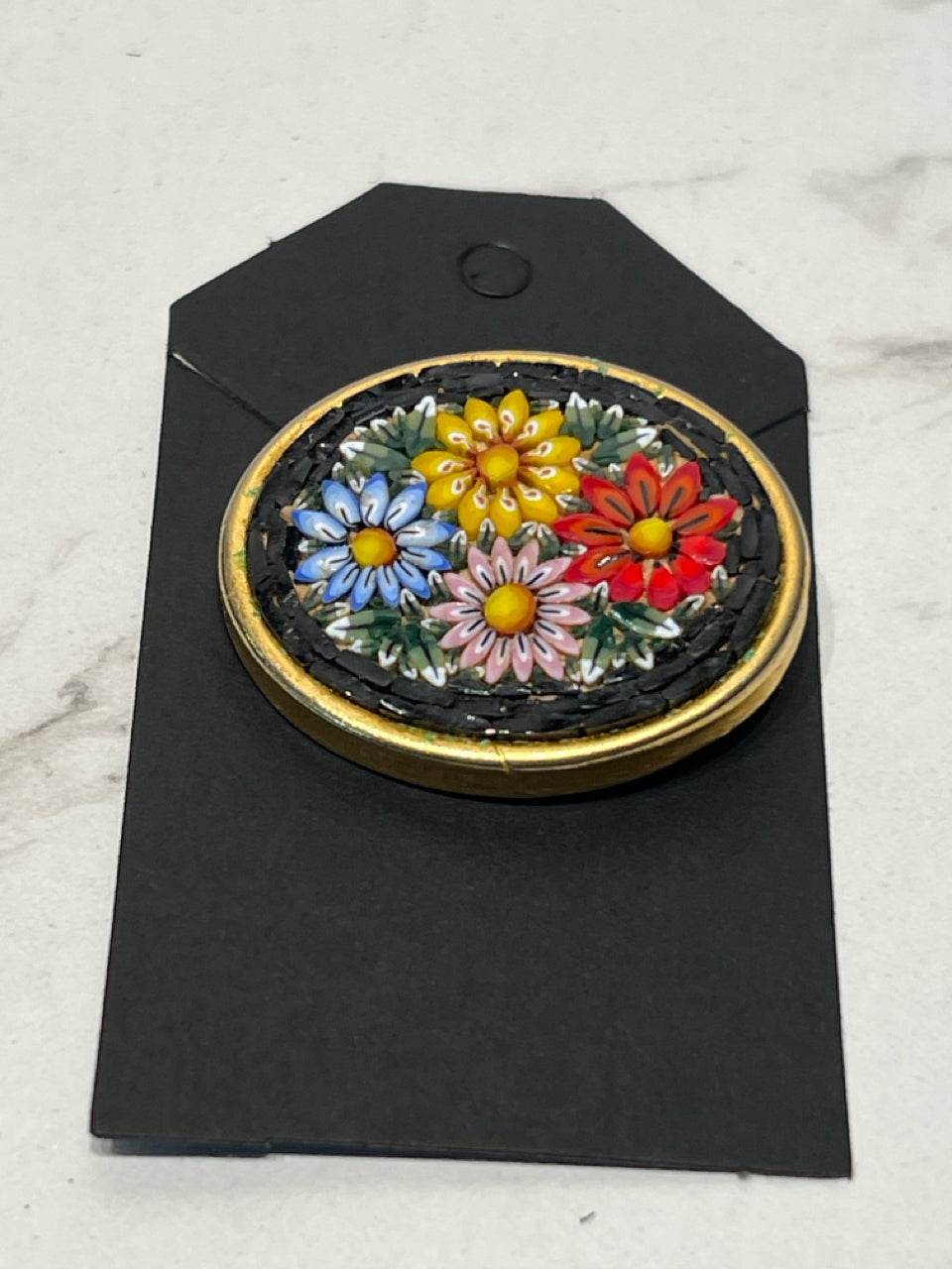 Italy Mosaic Pin