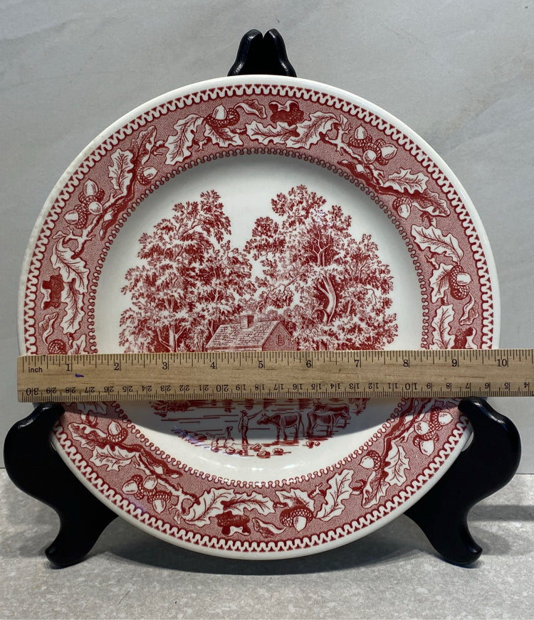 Set of 3 Memory Lane Dinner Plates