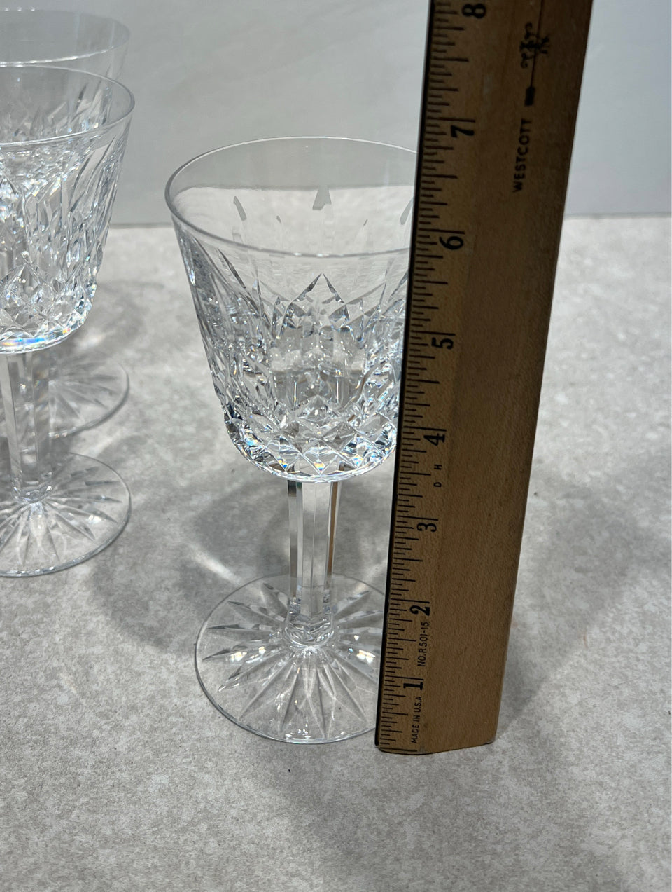 Set of 8 Waterford GLasses