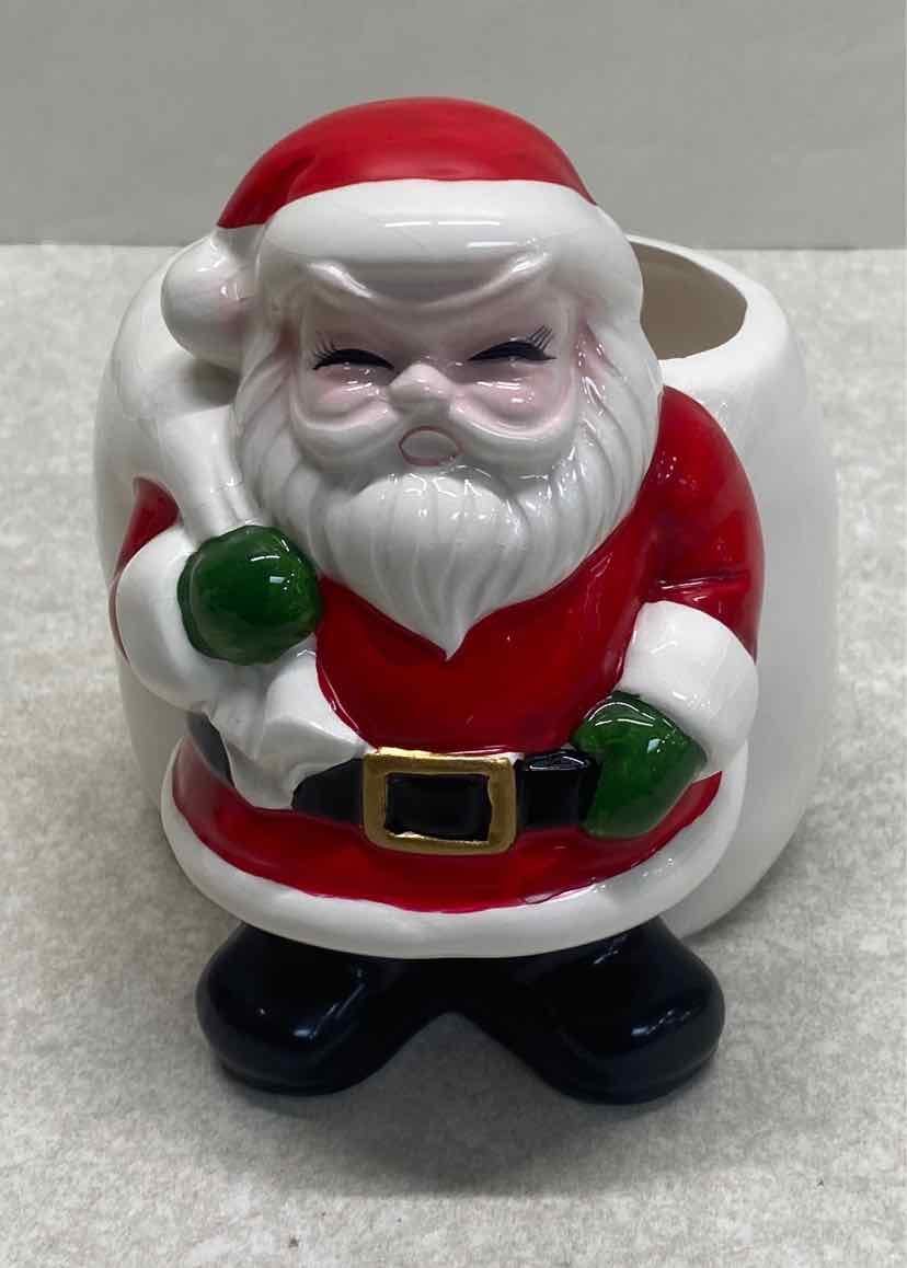 Vintage Santa Planter