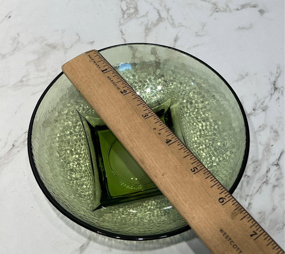 Set of 5 Green Bowls