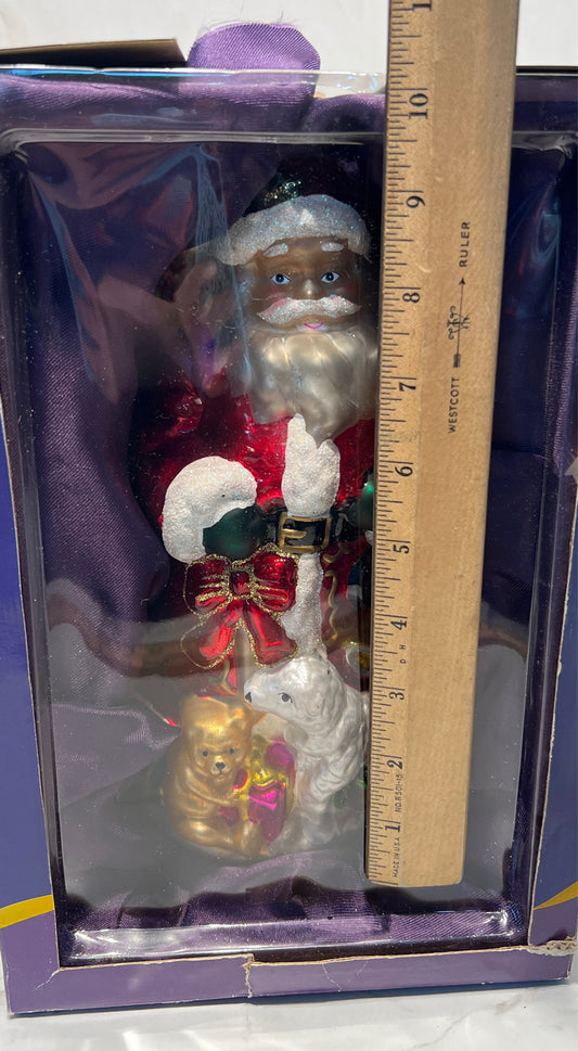 Glass Santa