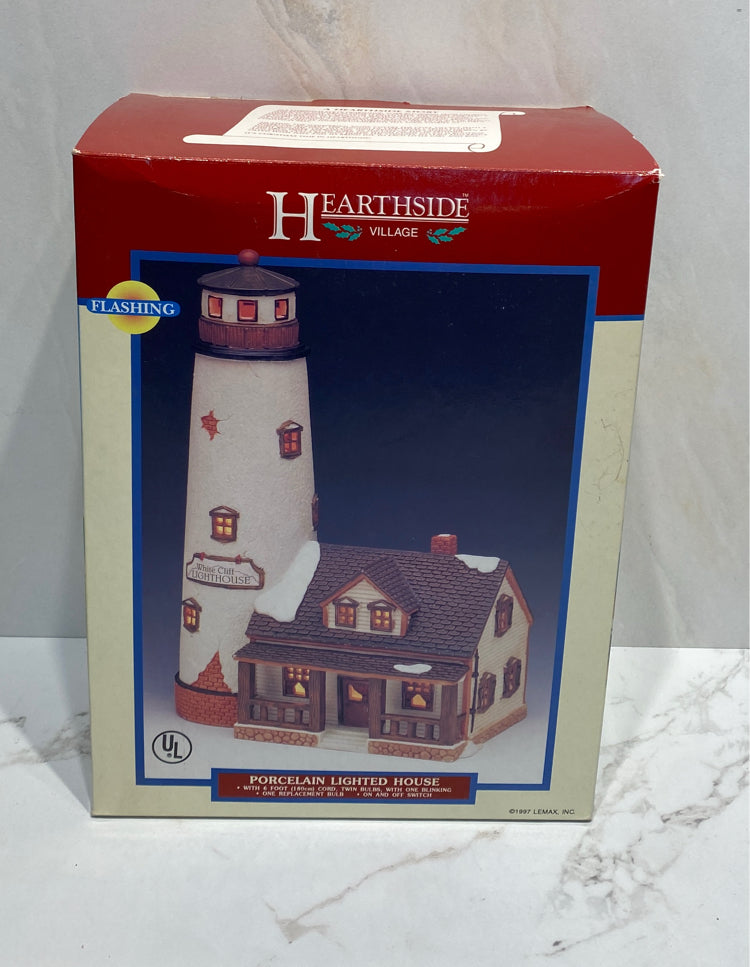 Lemax White Cliff Lighthouse