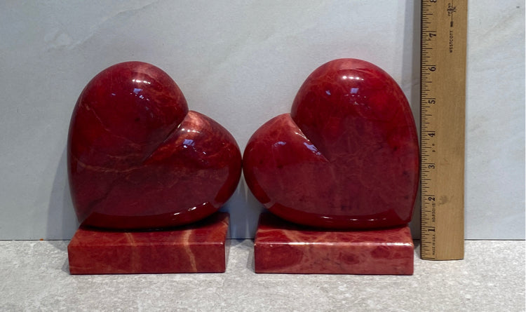 Pair of Alabaster Bookends