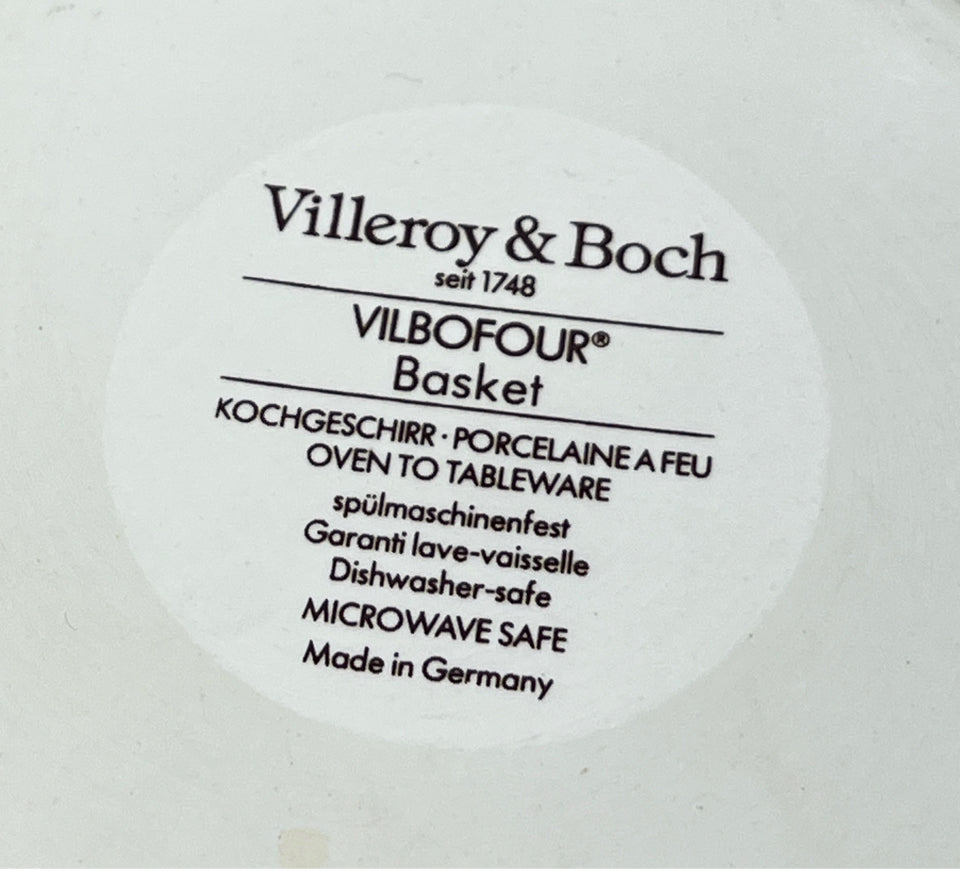 Vileroy & Boch Basket Dish
