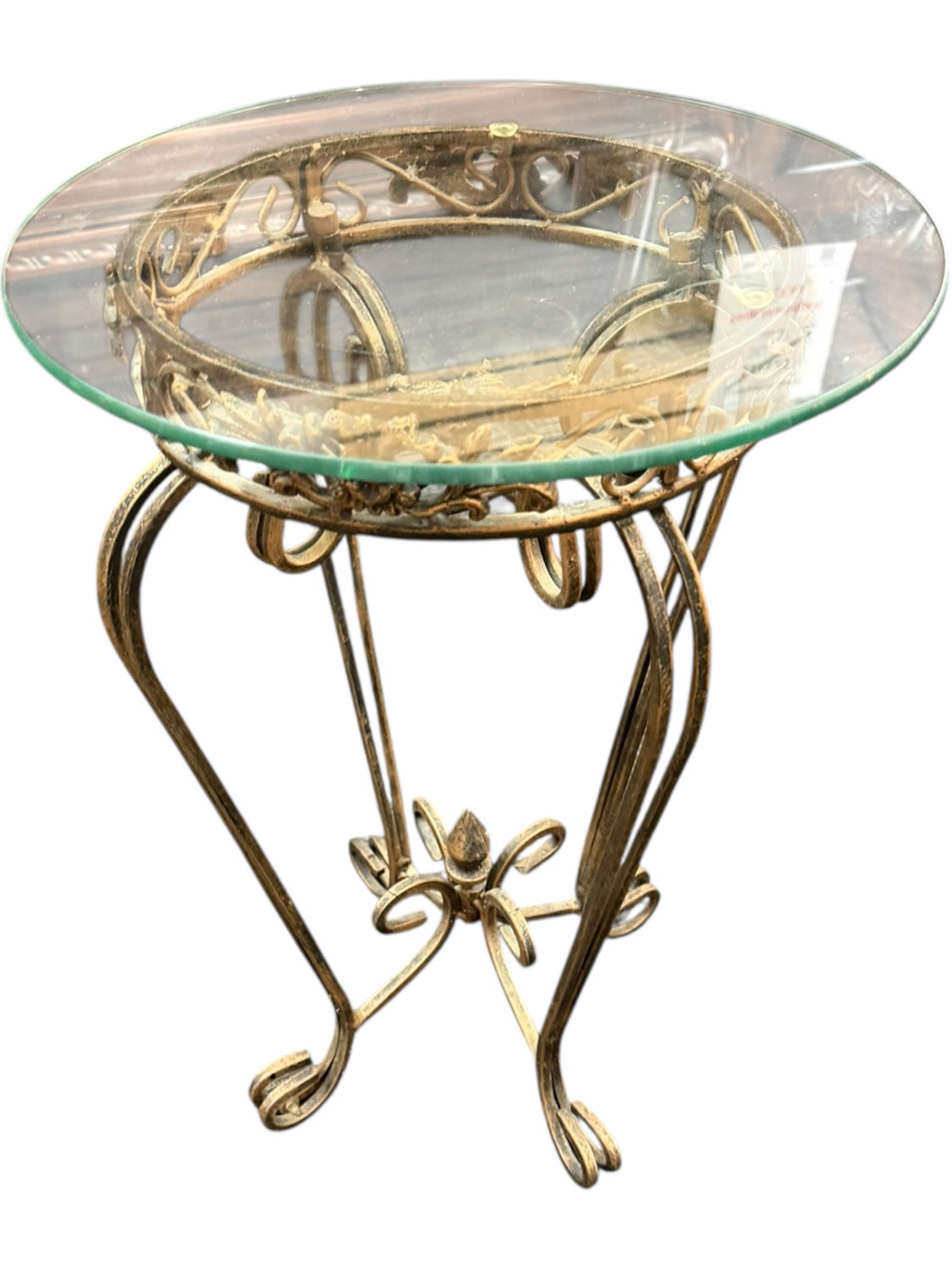 Glass Top Table