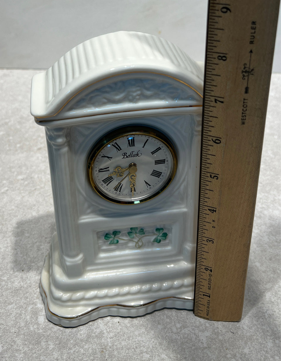 Belleek Clock
