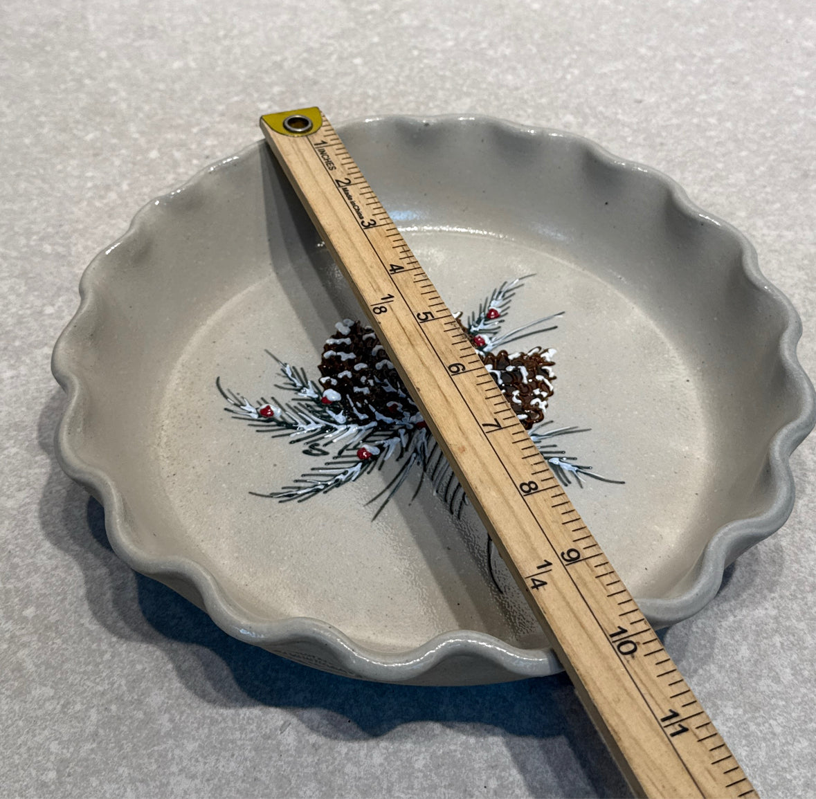 Salmon Falls Pie Plate